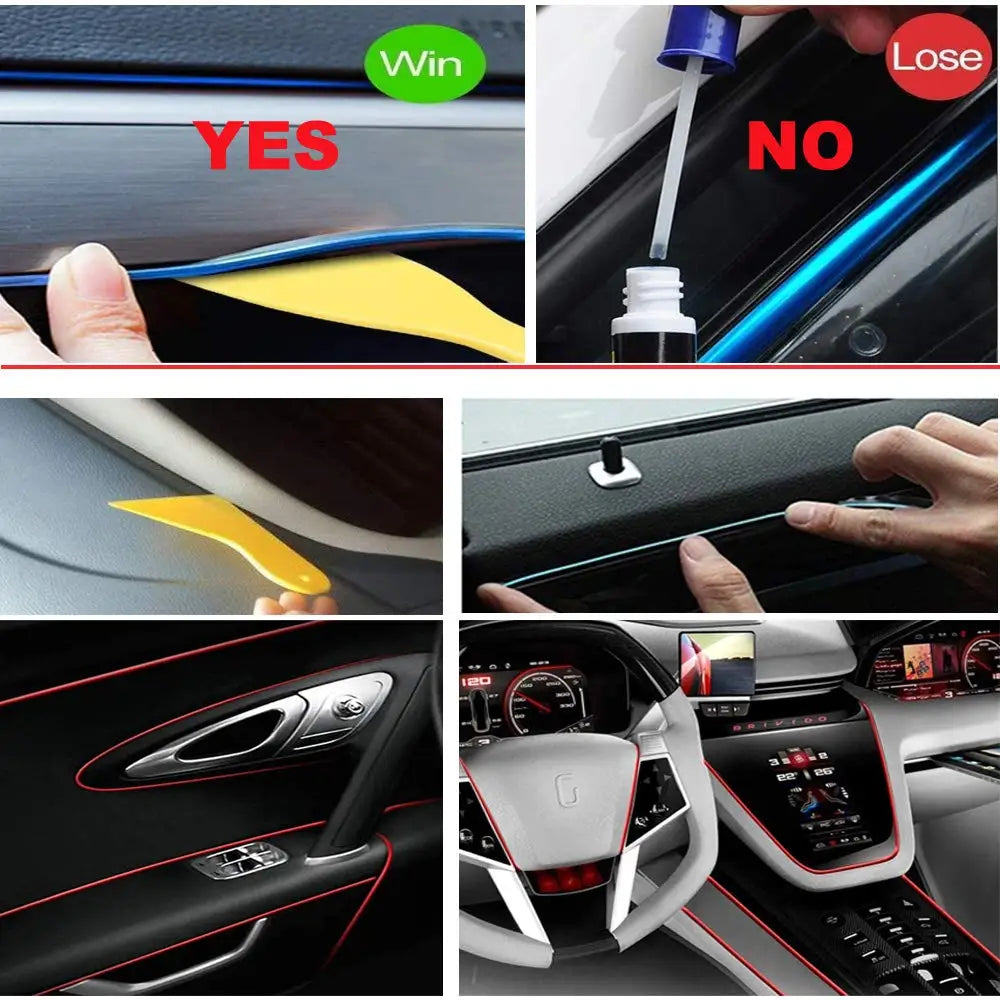 5M Car Interior Led Strip Light Neon